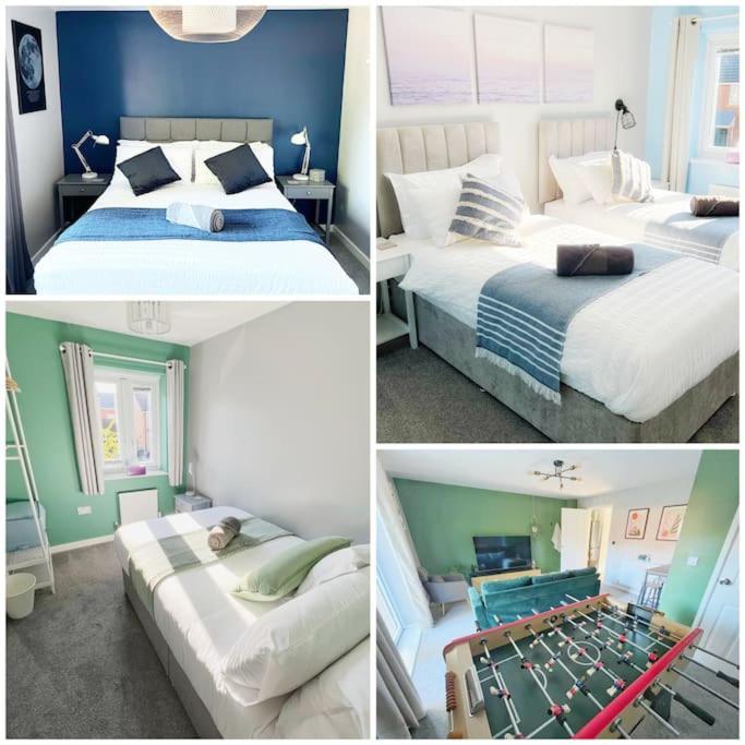 Сasa de vacaciones Comfy Modern 3br Semi Detached 400mb Wifi Free Double Parking